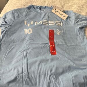 Messi Light Blue Short Sleeve Tee